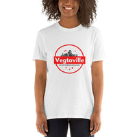 Vegtaville Red Short-Sleeve Unisex T-Shirt