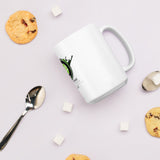 LIVP White glossy mug