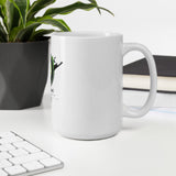 LIVP White glossy mug