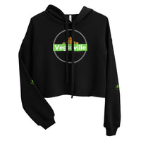 Vegtaville Crop Hoodie